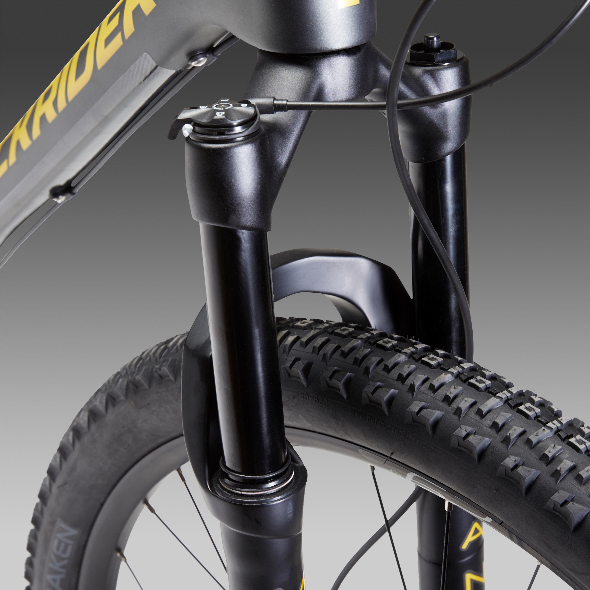 Vélo VTT cross country XC 500 S cadre Carbone et aluminium gris – Image 4