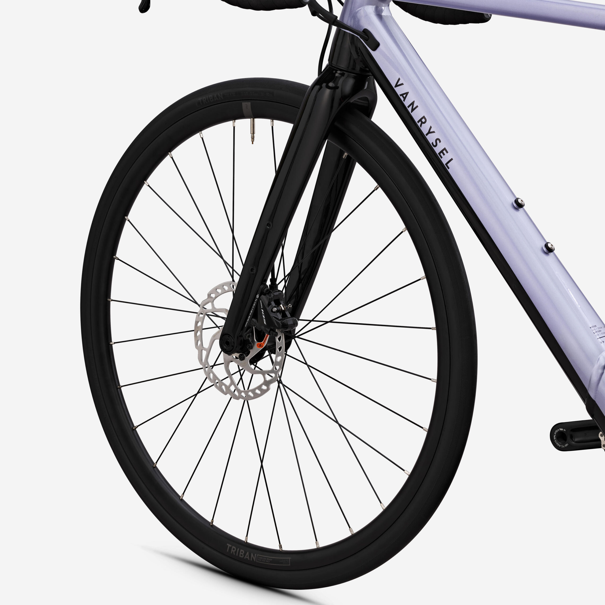Vélo de route à assistance électrique - E-EDR AF WMN Shimano 105 2x11S lila – Image 6