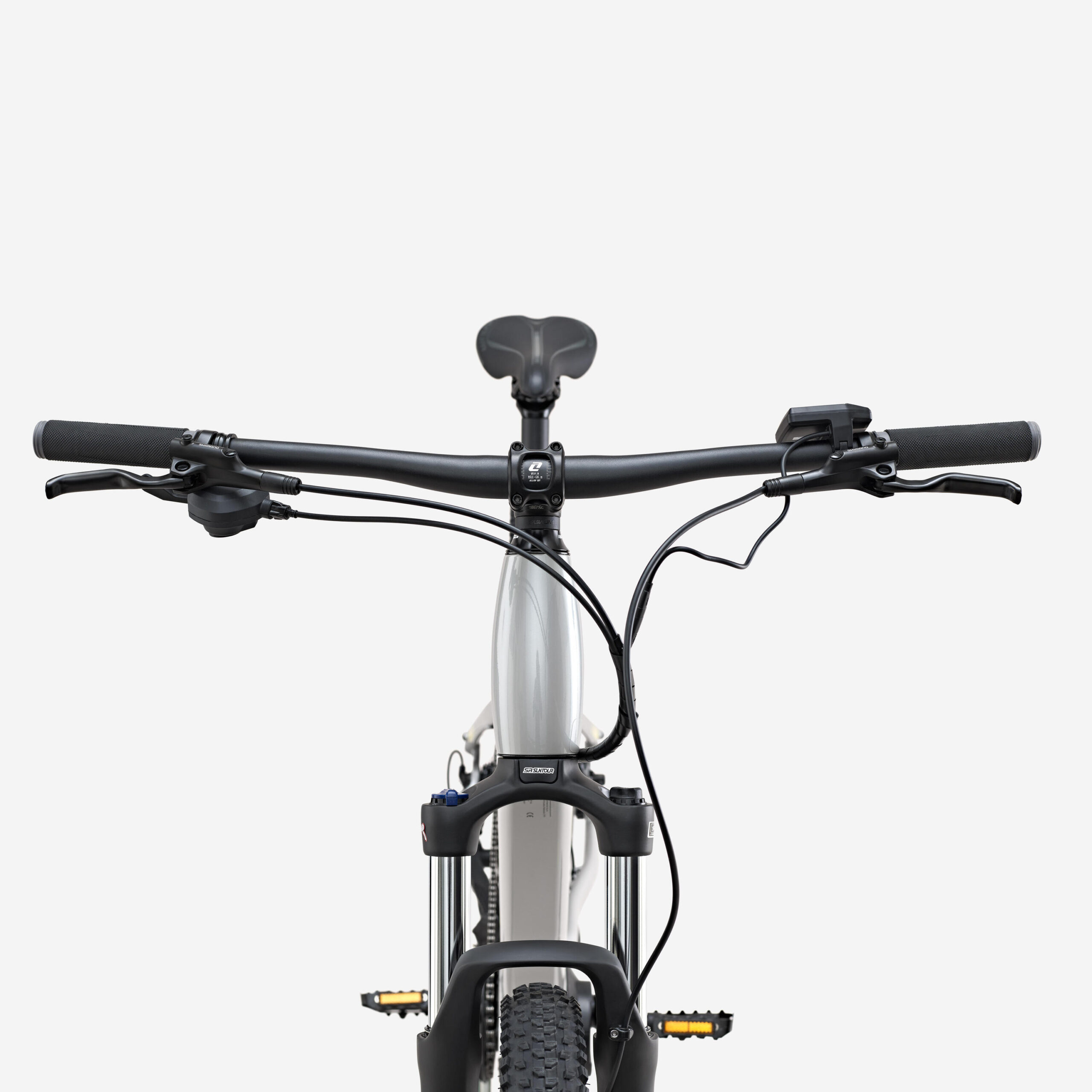 Vélo VTT électrique semi-rigide STILUS Off Road, Gris clair – Image 5