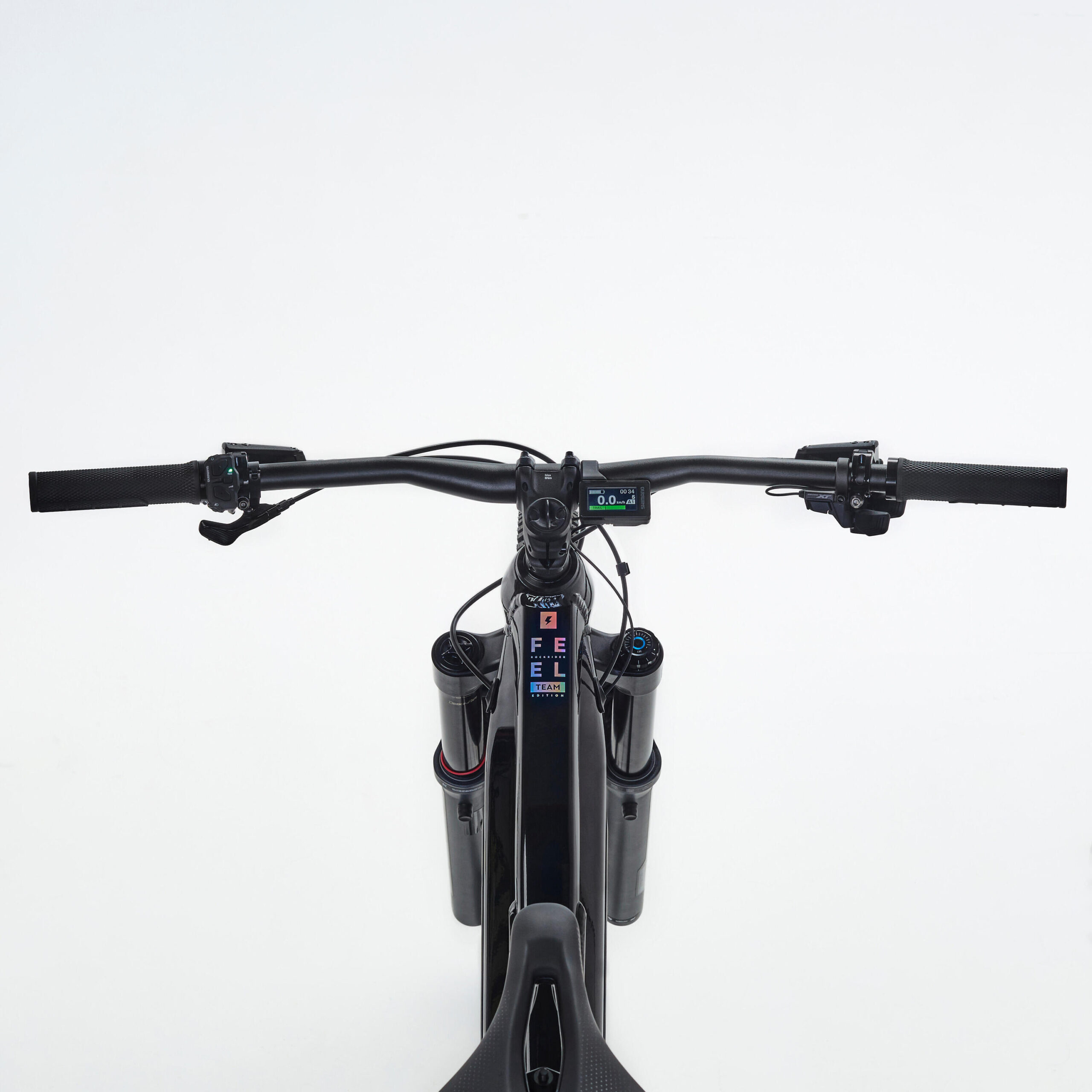 Vélo VTT électrique All-Mountain tout suspendu 29" - E-FEEL 900S Team Edition – Image 3