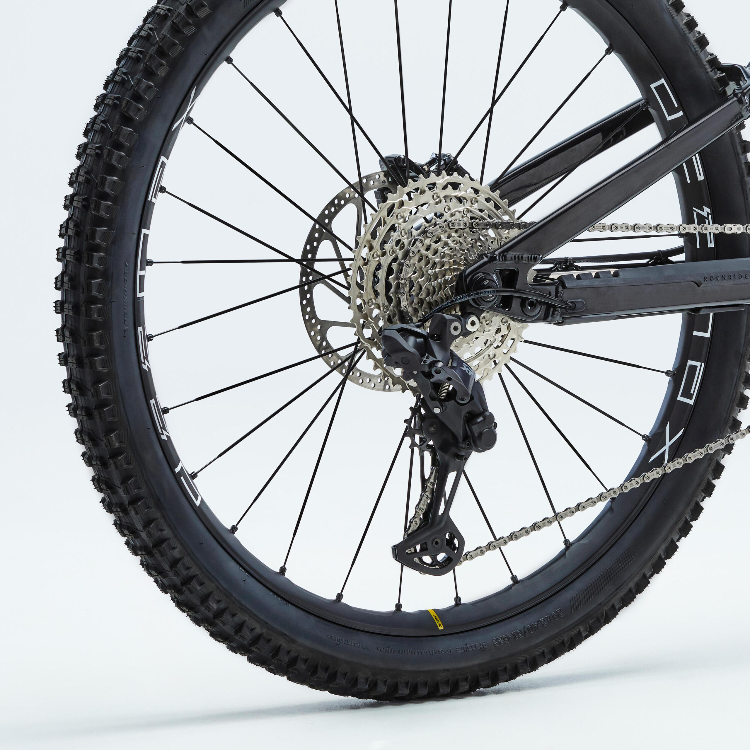 Vélo VTT électrique All-Mountain tout suspendu 29" - E-FEEL 900S Team Edition – Image 4