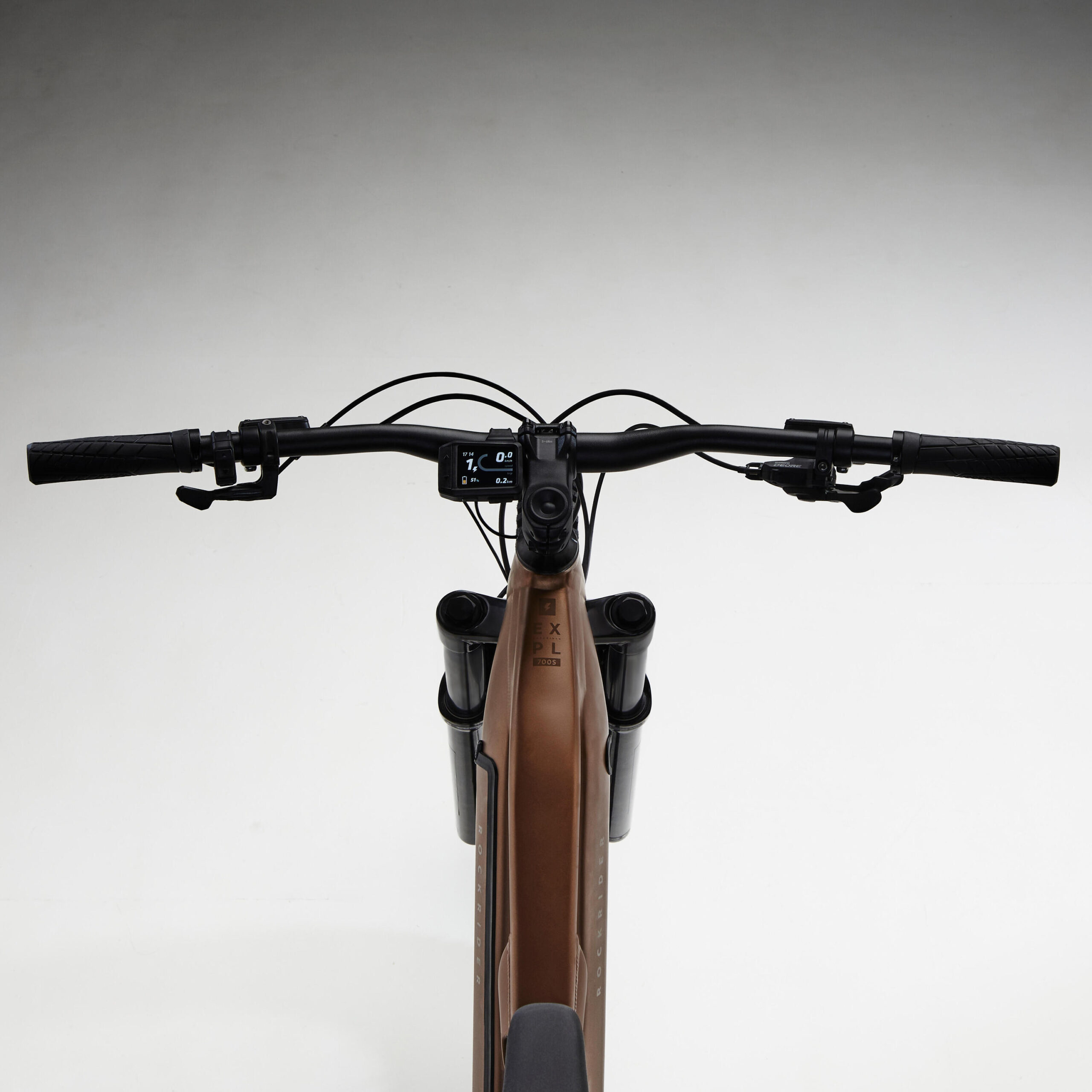 Vélo VTT électrique tout suspendu 29" - E-EXPL 700 S Cuivre – Image 5