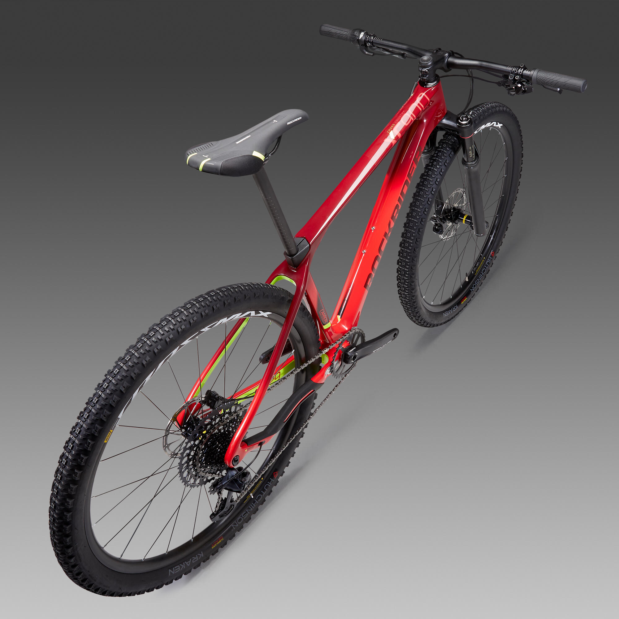 Vélo VTT semi rigide Rockrider XC 900 29'' carbone GX Eagle Lunar – Image 2
