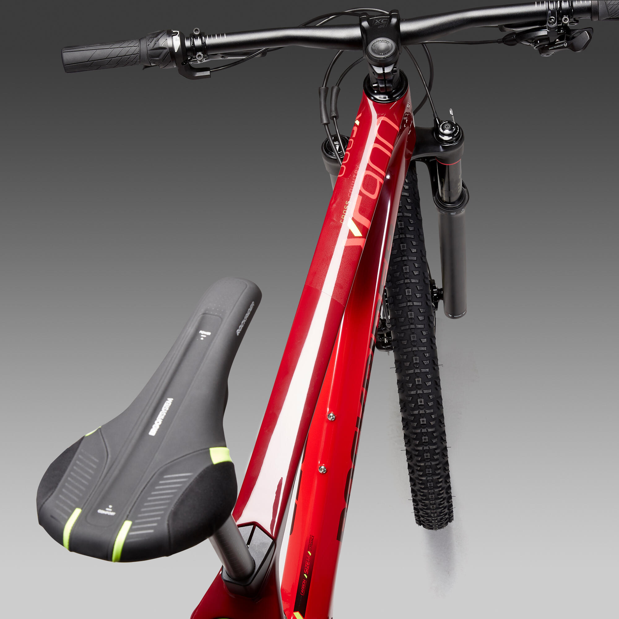 Vélo VTT semi rigide Rockrider XC 900 29'' carbone GX Eagle Lunar – Image 3