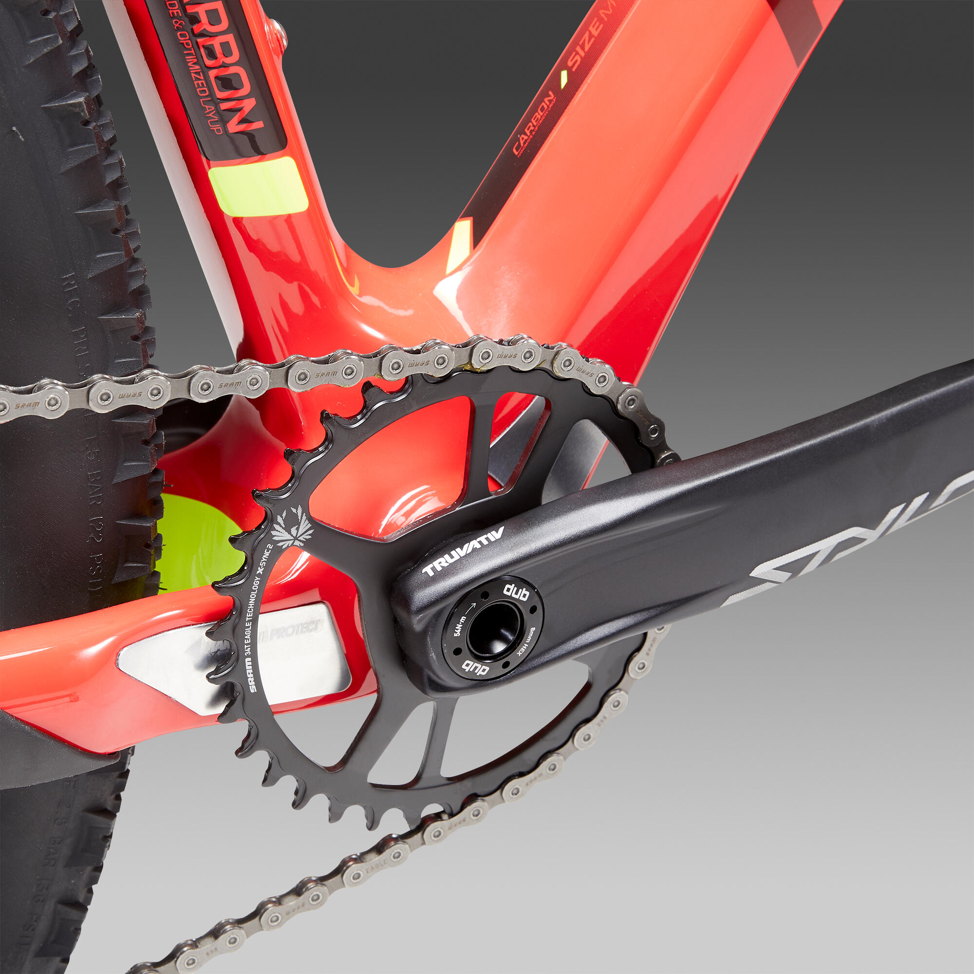 Vélo VTT semi rigide Rockrider XC 900 29'' carbone GX Eagle Lunar – Image 5