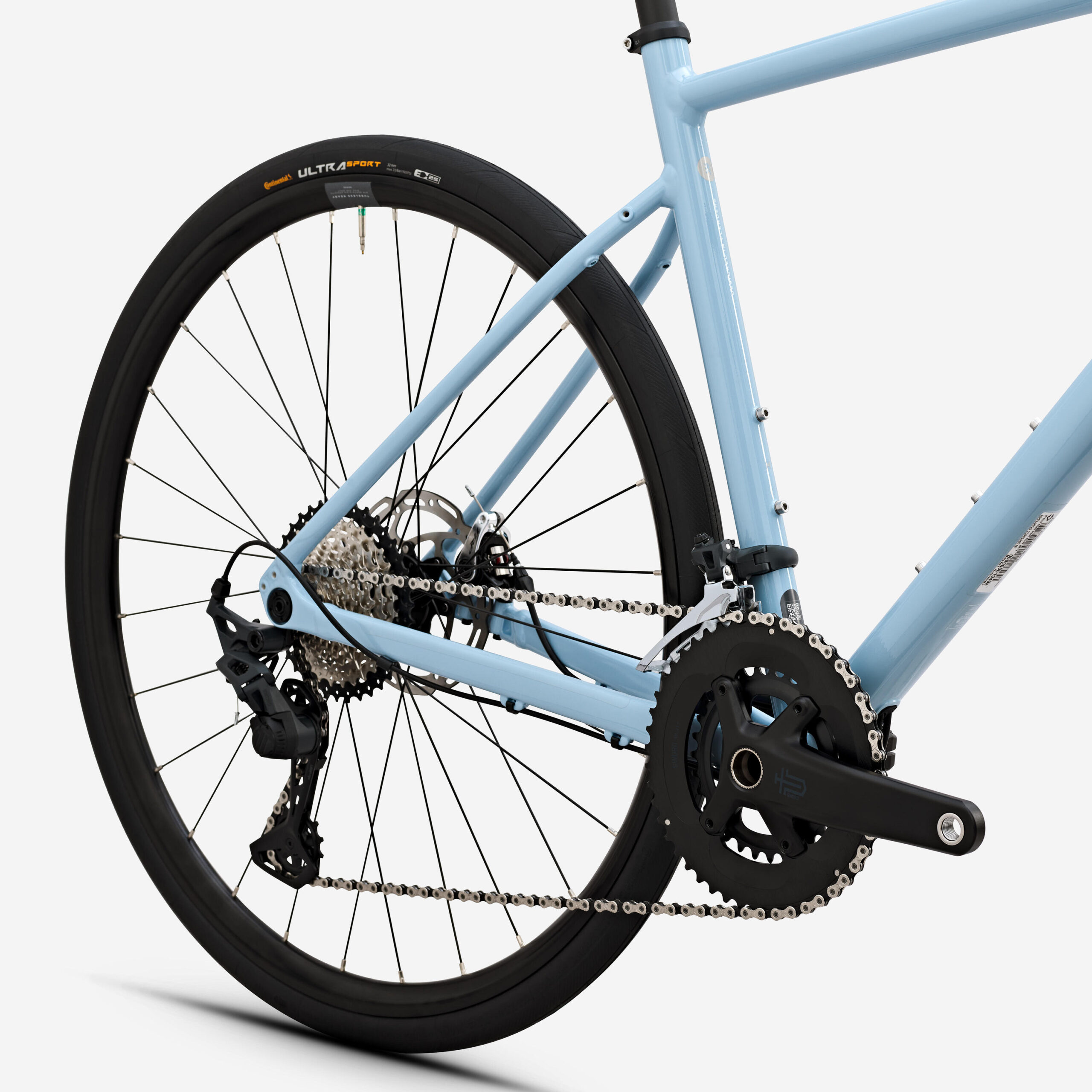 Vélo route endurance Microshift Sword 2x10v - EDR AF Bleu clair – Image 2
