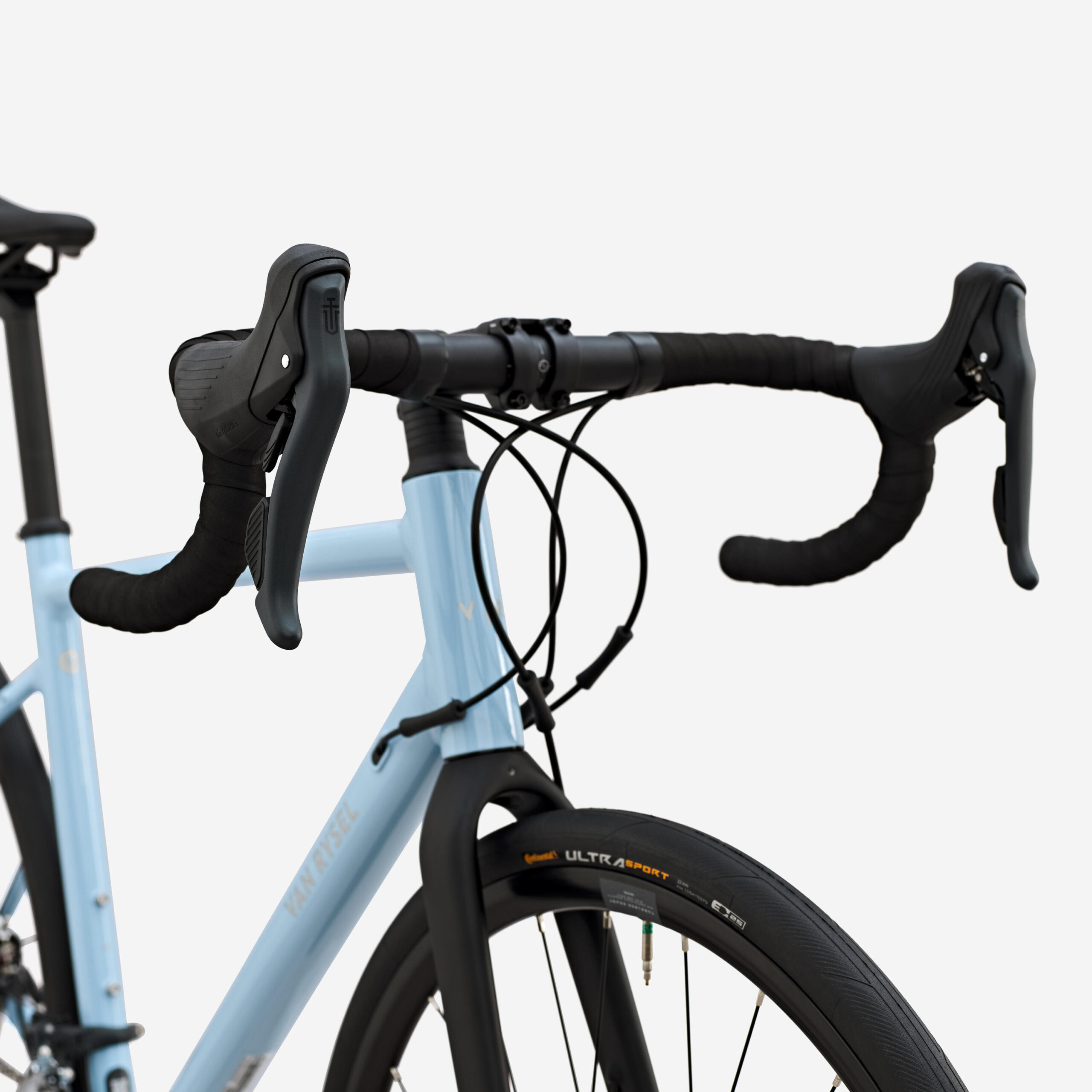 Vélo route endurance Microshift Sword 2x10v - EDR AF Bleu clair – Image 3