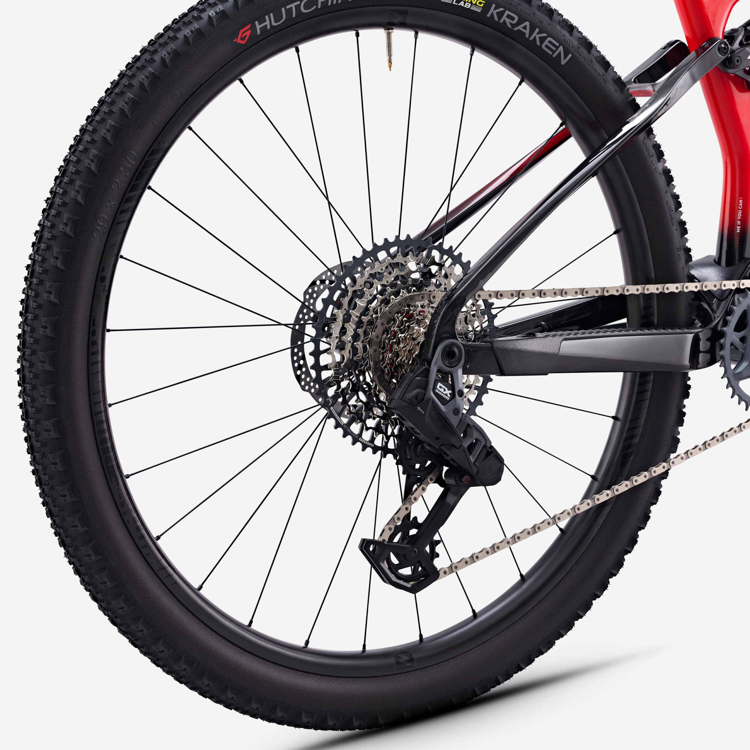 Vélo VTT tout suspendu XC cadre carbone RACE 940 S, Rouge – Image 3