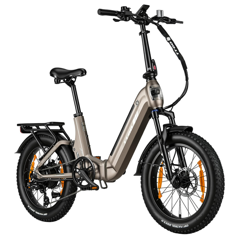 F7 Vélo électrique 20" 48V 250W 70Nm 120km 7 vitesses
