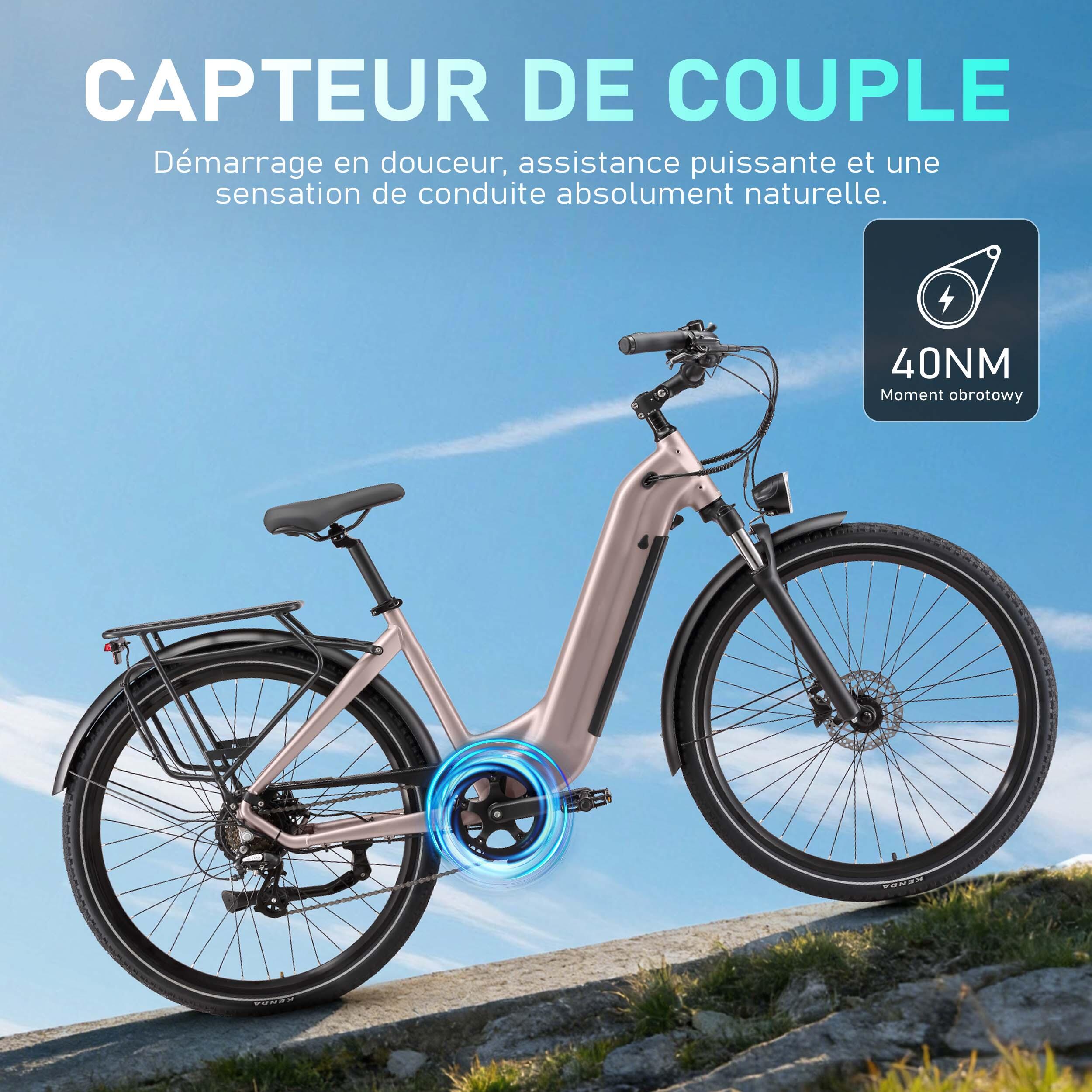 Vélo électrique Maxtron Marathon, 36V 22,5AH, freins à disque hydrauliques. – Image 4