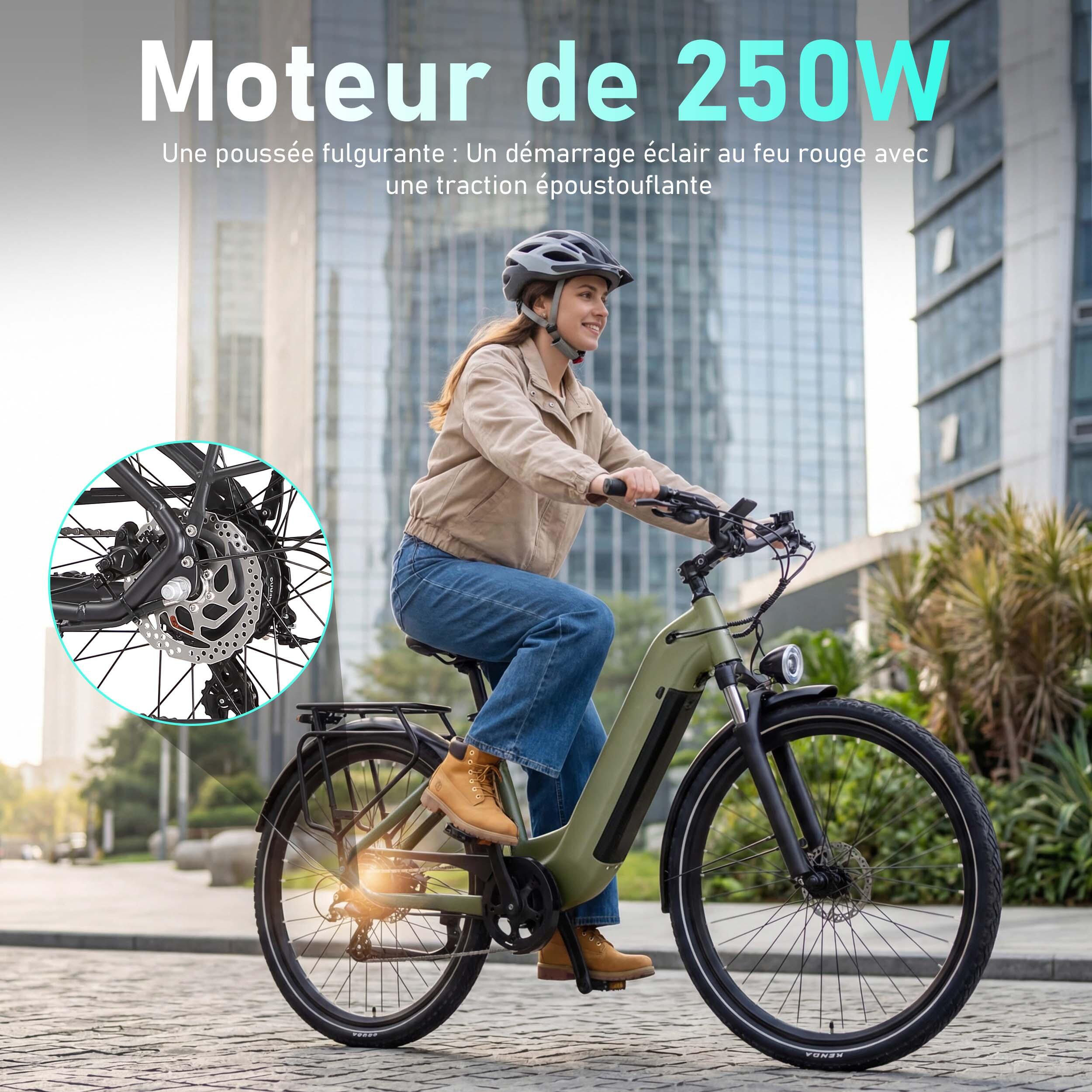 Vélo électrique Maxtron Marathon, 36V 22,5AH, freins à disque hydrauliques. – Image 3