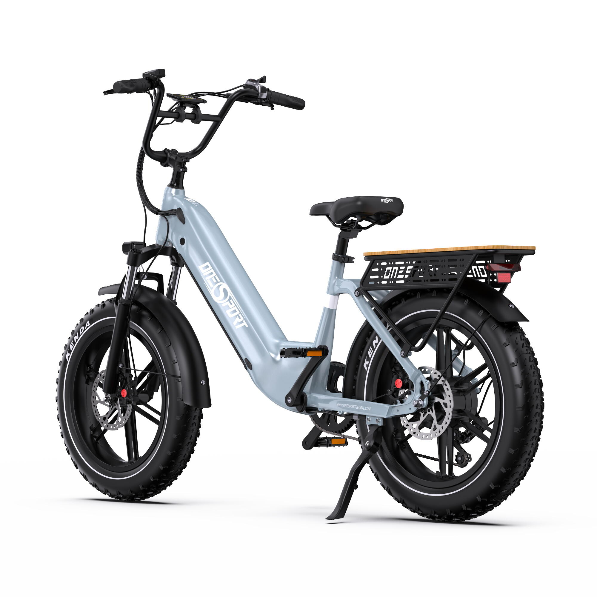 Vélo électrique OT08 pour adultes,20 pouces, pneus épais – Image 4
