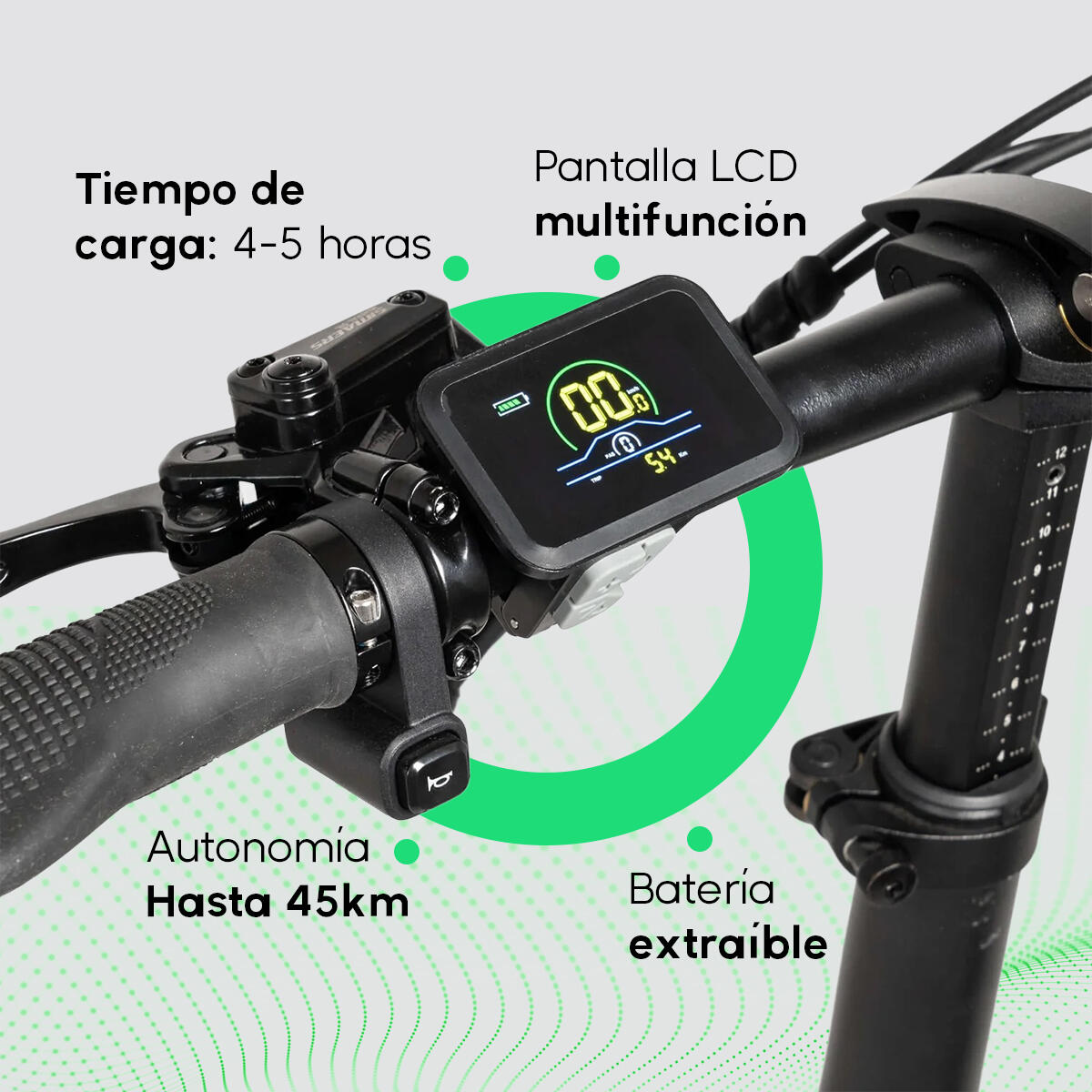 Vélo électrique pliant YOUIN Porto 20" 250W 45km – Image 2