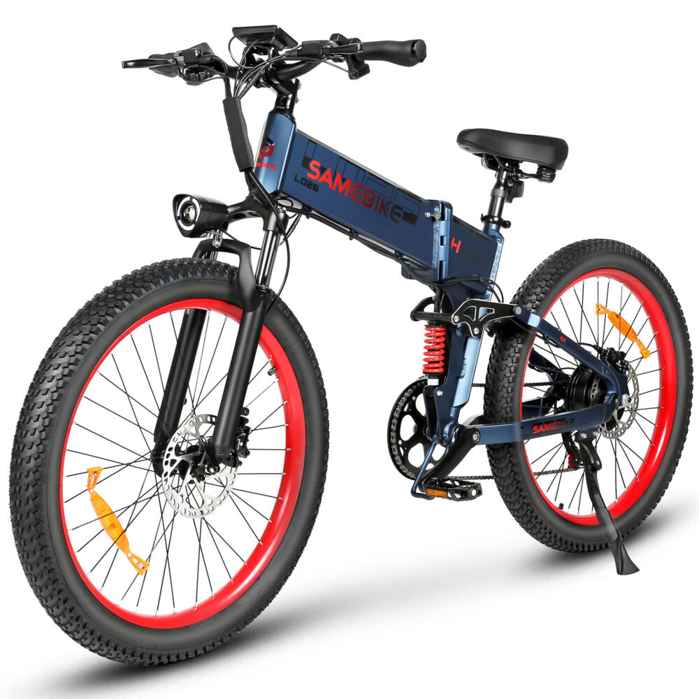 Vélo électrique SAMEBIKE LO26-Plus avec batterie 48 V 15 Ah, pneus 26 pouces
