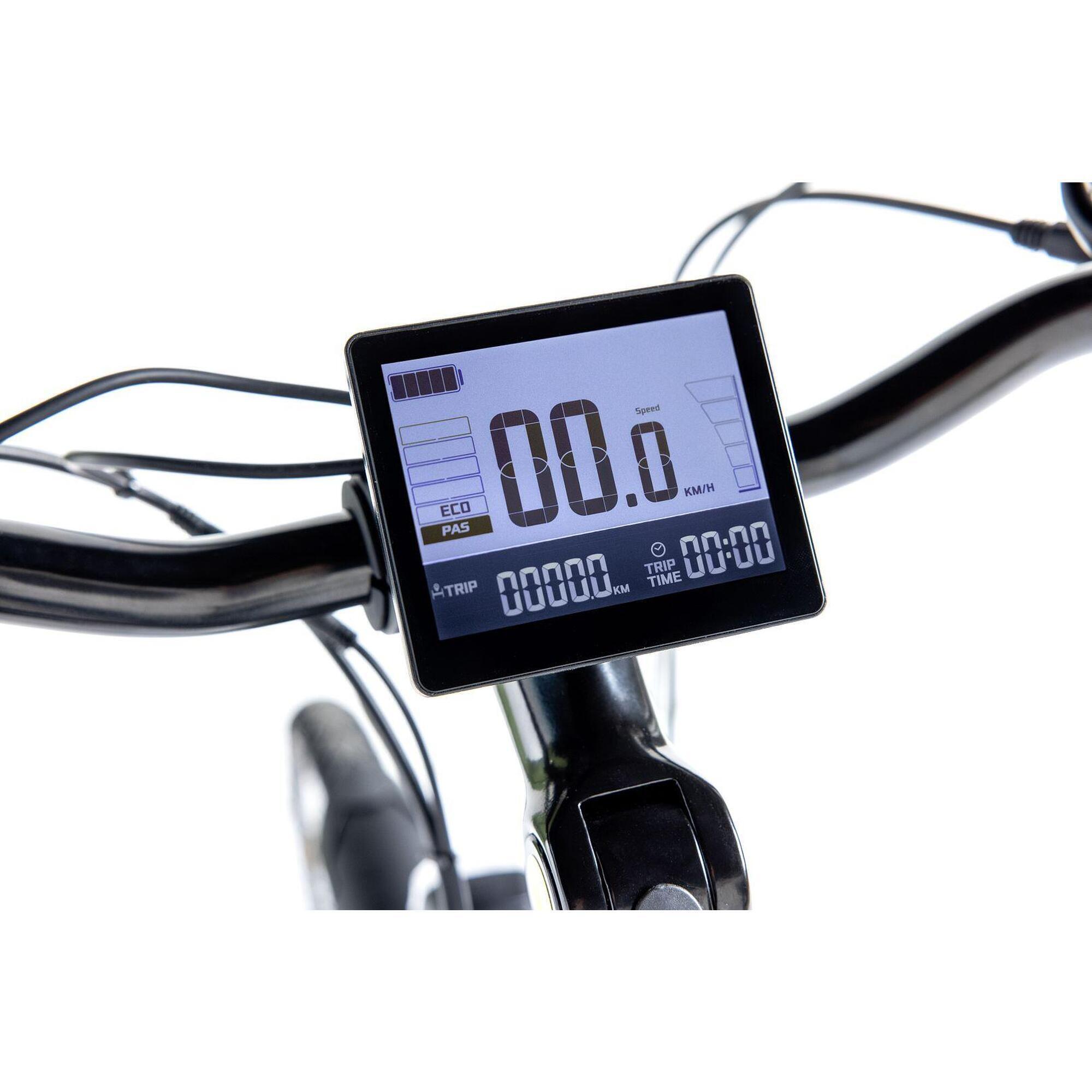 Vélo de Ville Electrique Semi Rigide E28PRO - 28" Moteur Central – Image 2