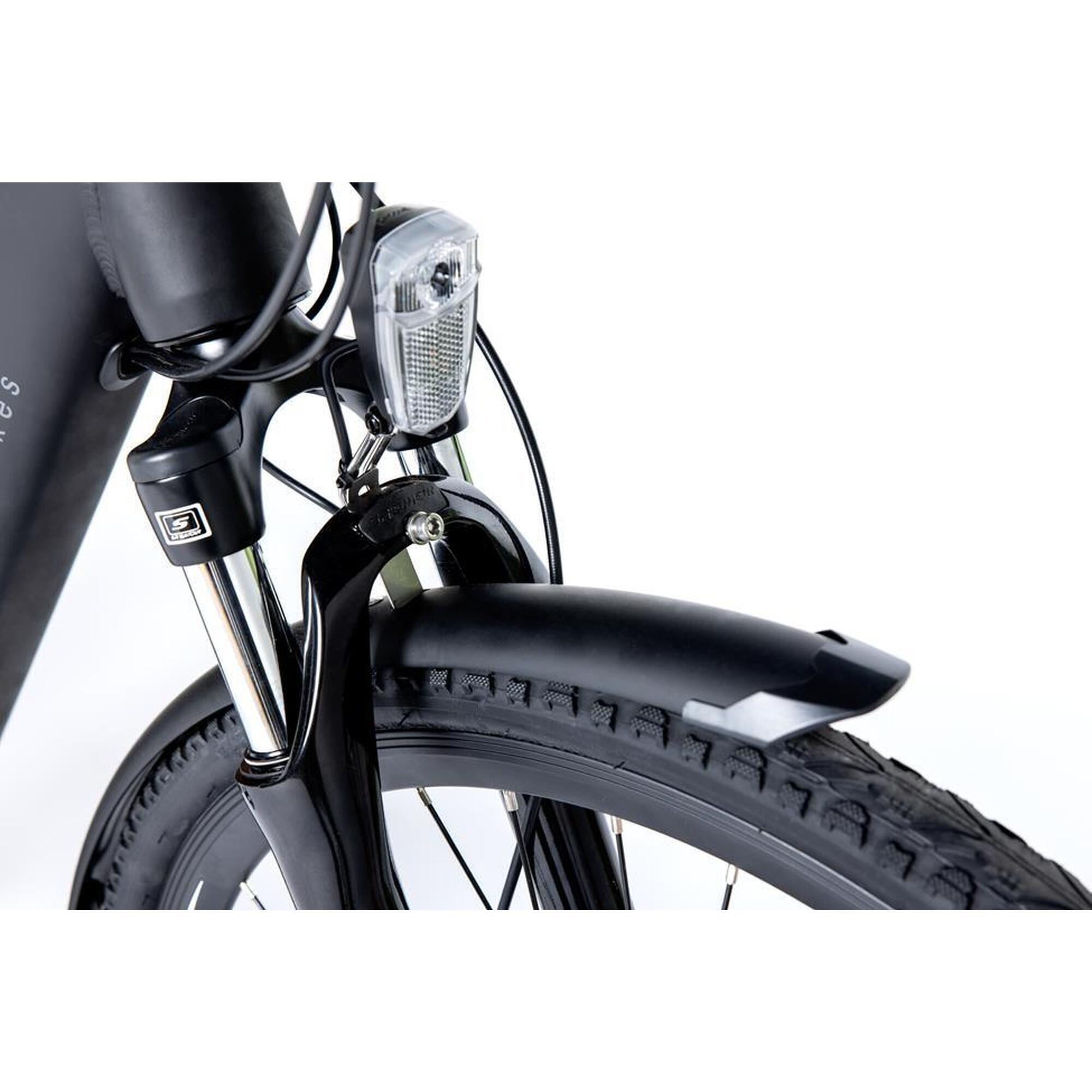 Vélo de Ville Electrique Semi Rigide E28PRO - 28" Moteur Central – Image 4