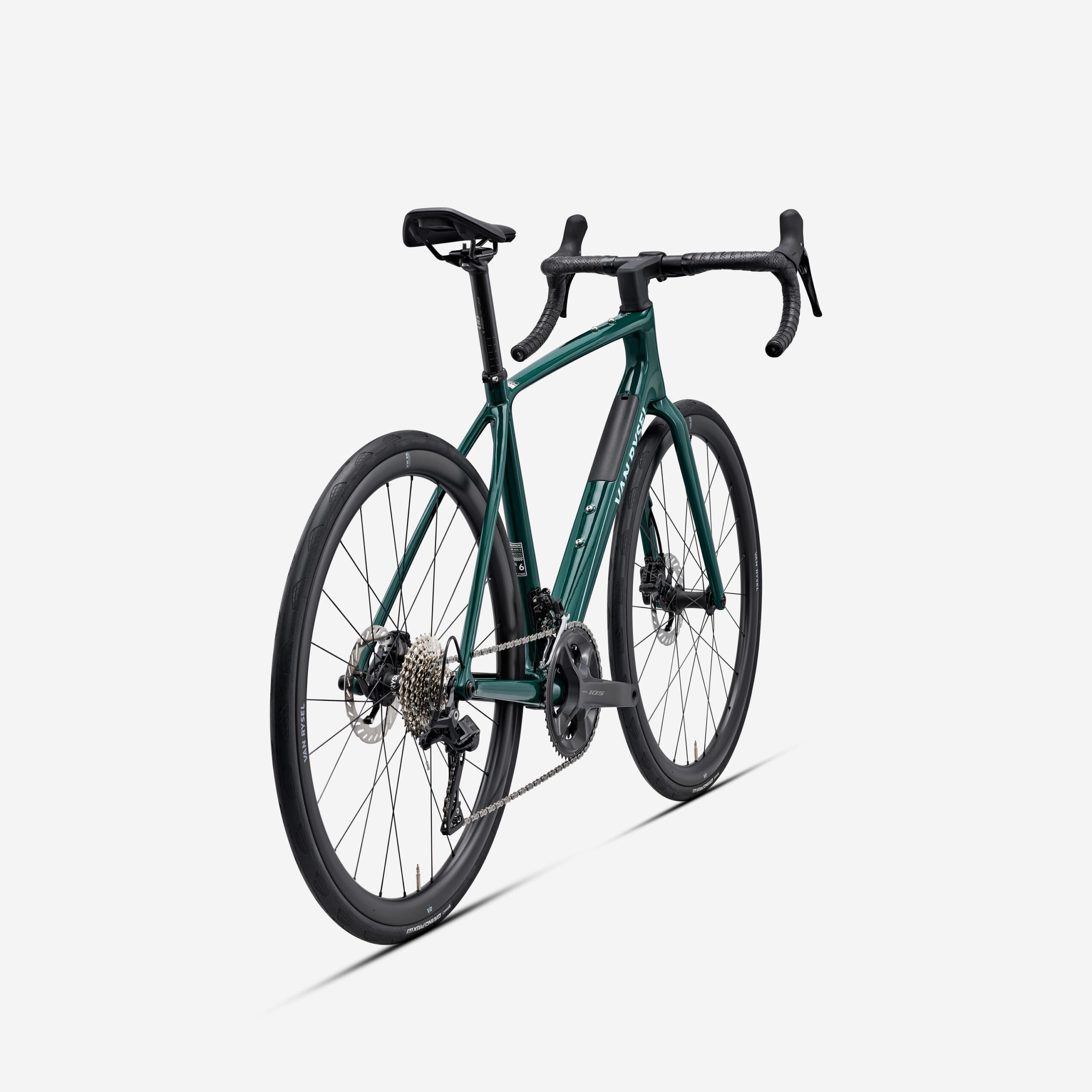 Seconde vie - Vélo de route carbone Shimano 105 2x12v, EDR CF vert – Image 2