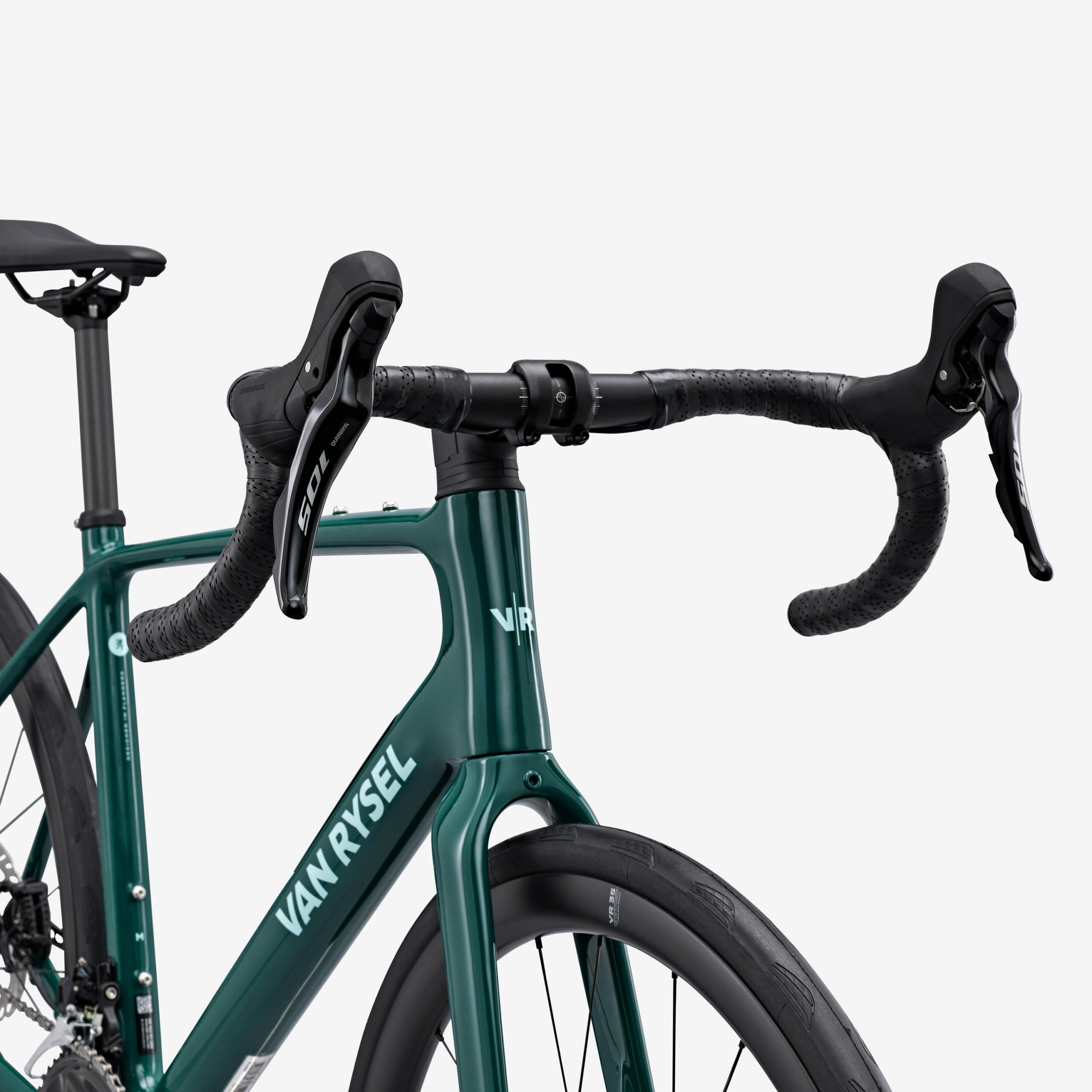Seconde vie - Vélo de route carbone Shimano 105 2x12v, EDR CF vert – Image 4