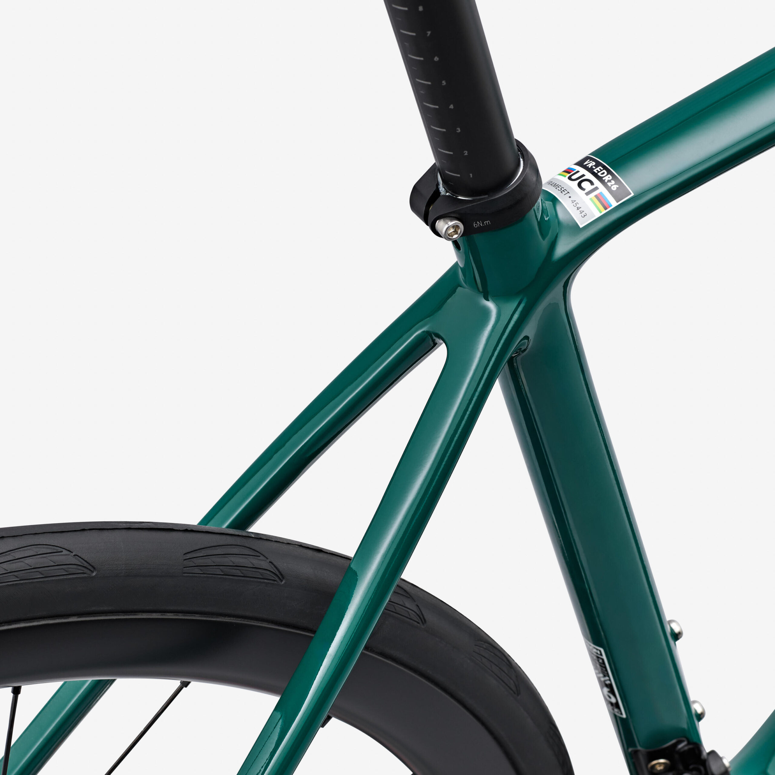 Seconde vie - Vélo de route carbone Shimano 105 2x12v, EDR CF vert – Image 10