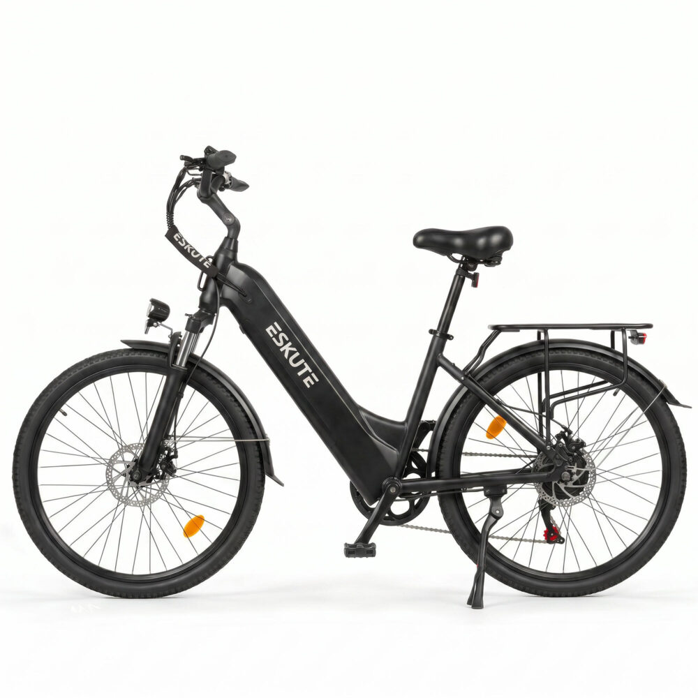 Vélo électrique ESKUTE C202 26" à cadre ouvert, moteur 250W, batterie 48V 17,5AH