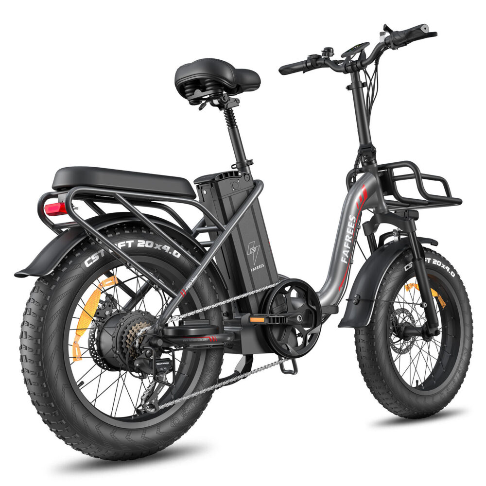 Vélo électrique pliant FAFREES F20 Max avec batterie 48 V 30 Ah et écran LCD