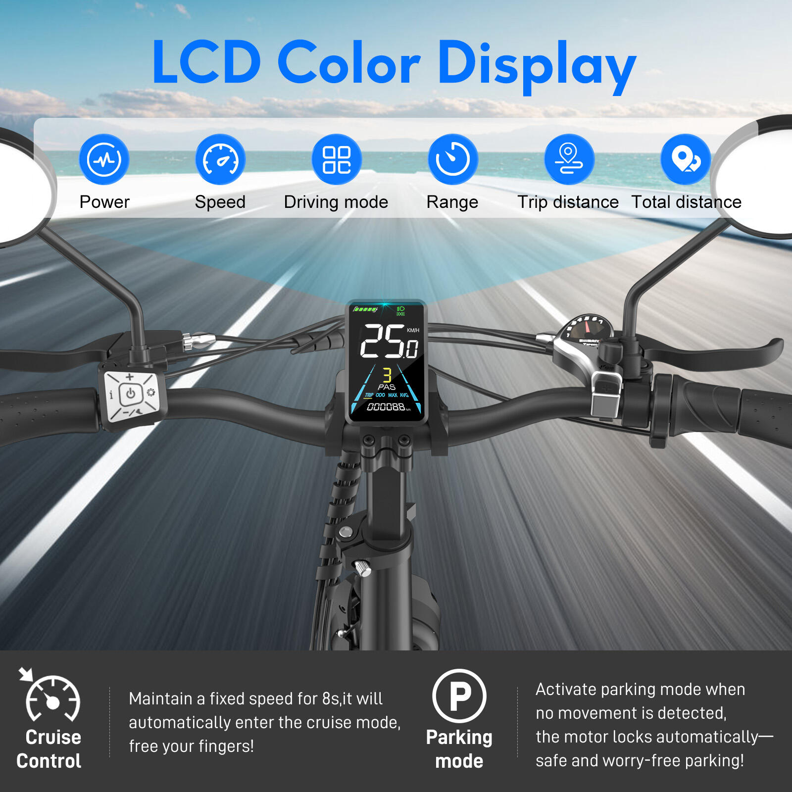 Vélo électrique pliant Fafrees FF20 Polar avec double batterie 48 V 26,8 Ah – Image 2