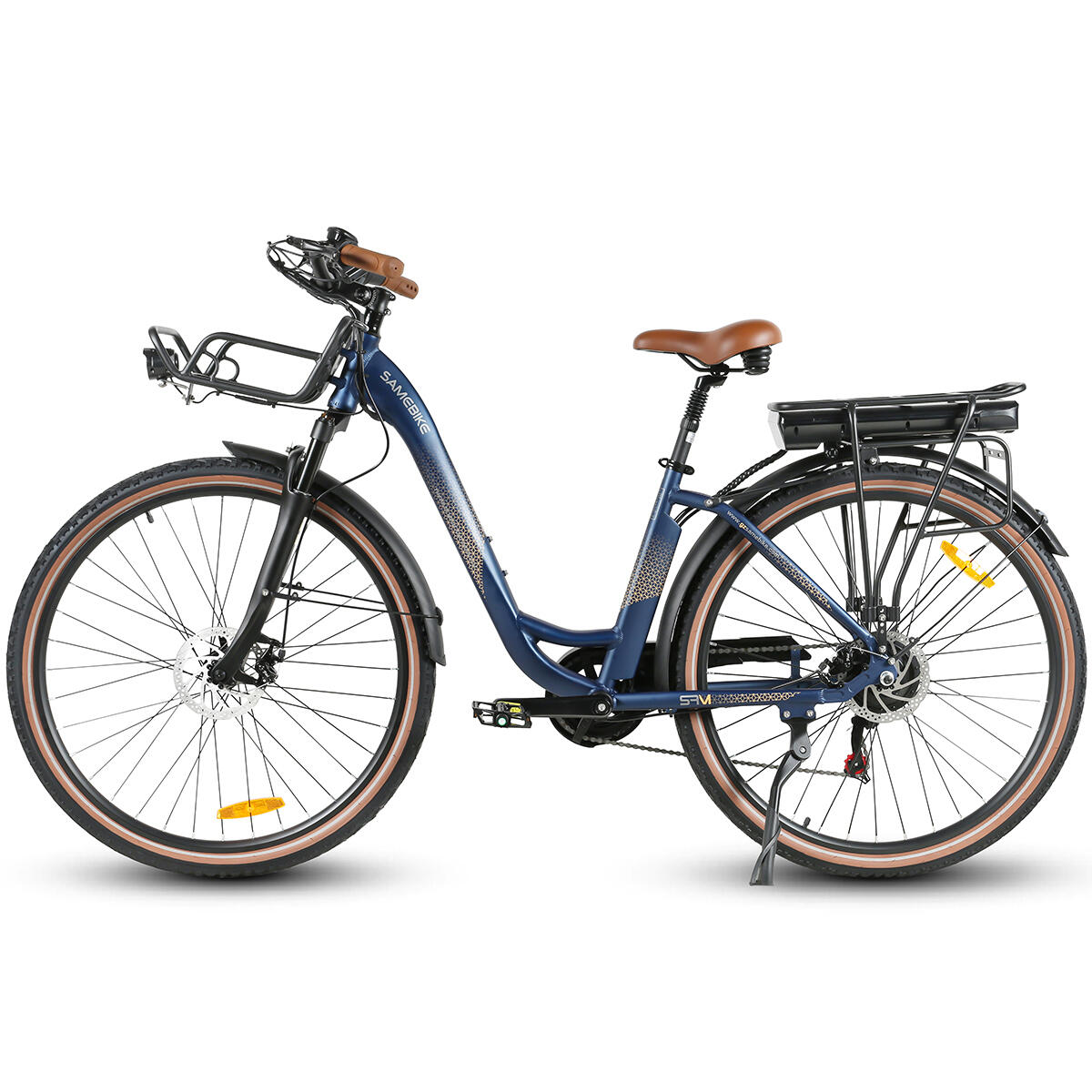 Vélo électrique urbain SAMEBIKE RS-A07 avec batterie 36V 13AH – Image 2