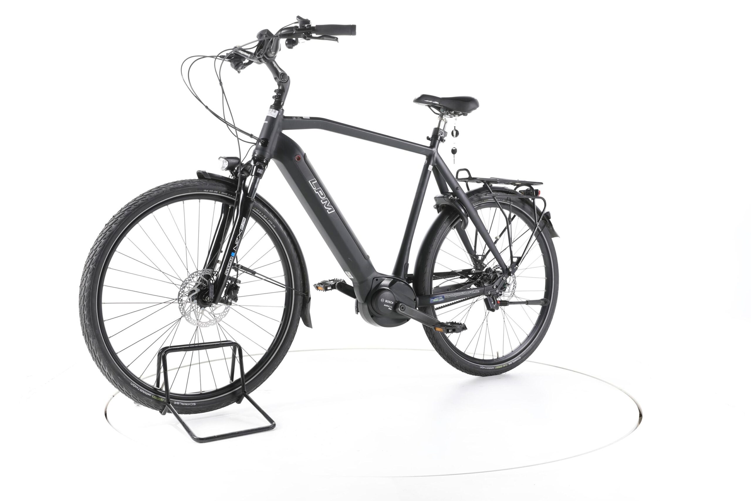 Vélo électrique Low-E City Noir – Image 4