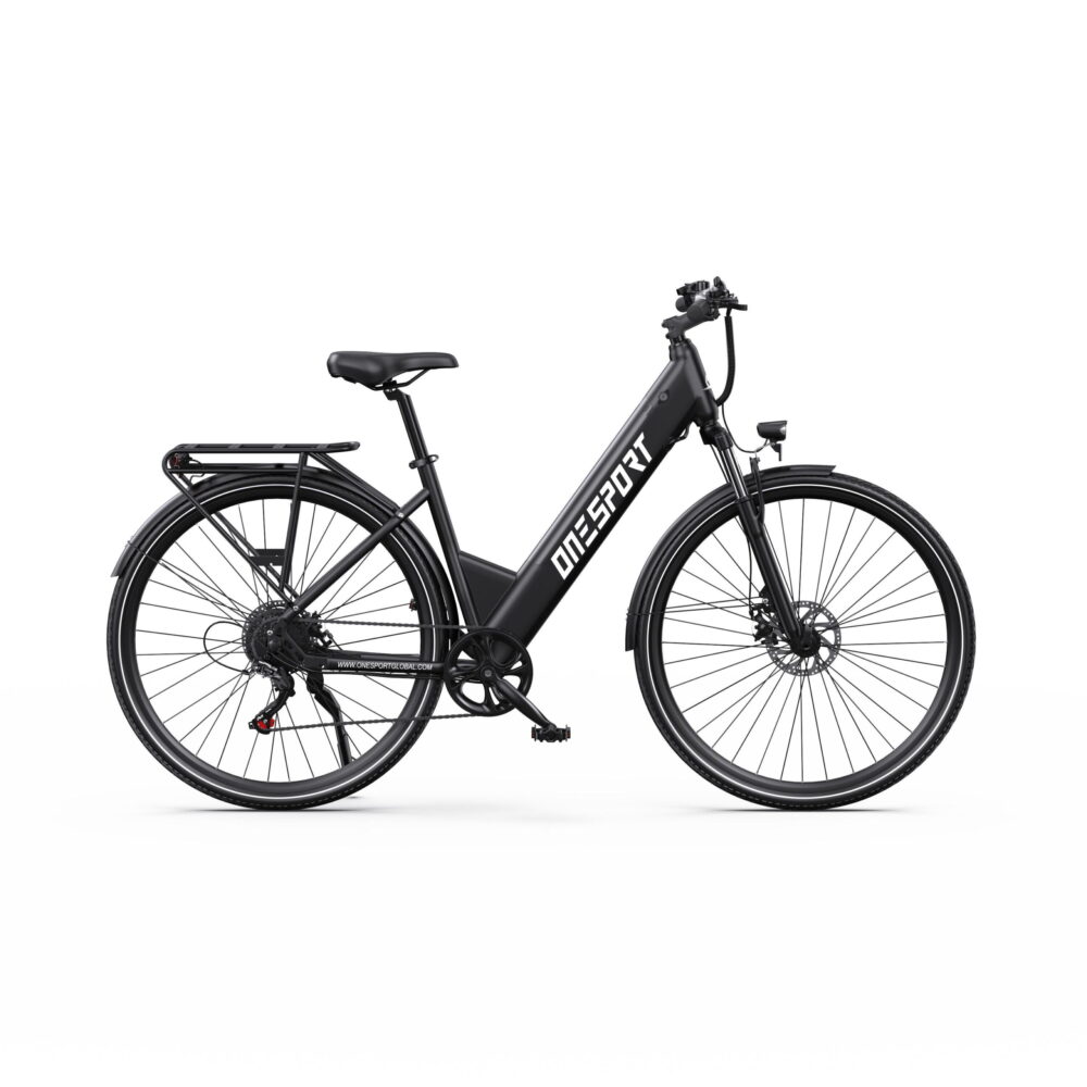 Vélo électrique urbain Onesport OT12, 250 W avec batterie 36 V 13 Ah
