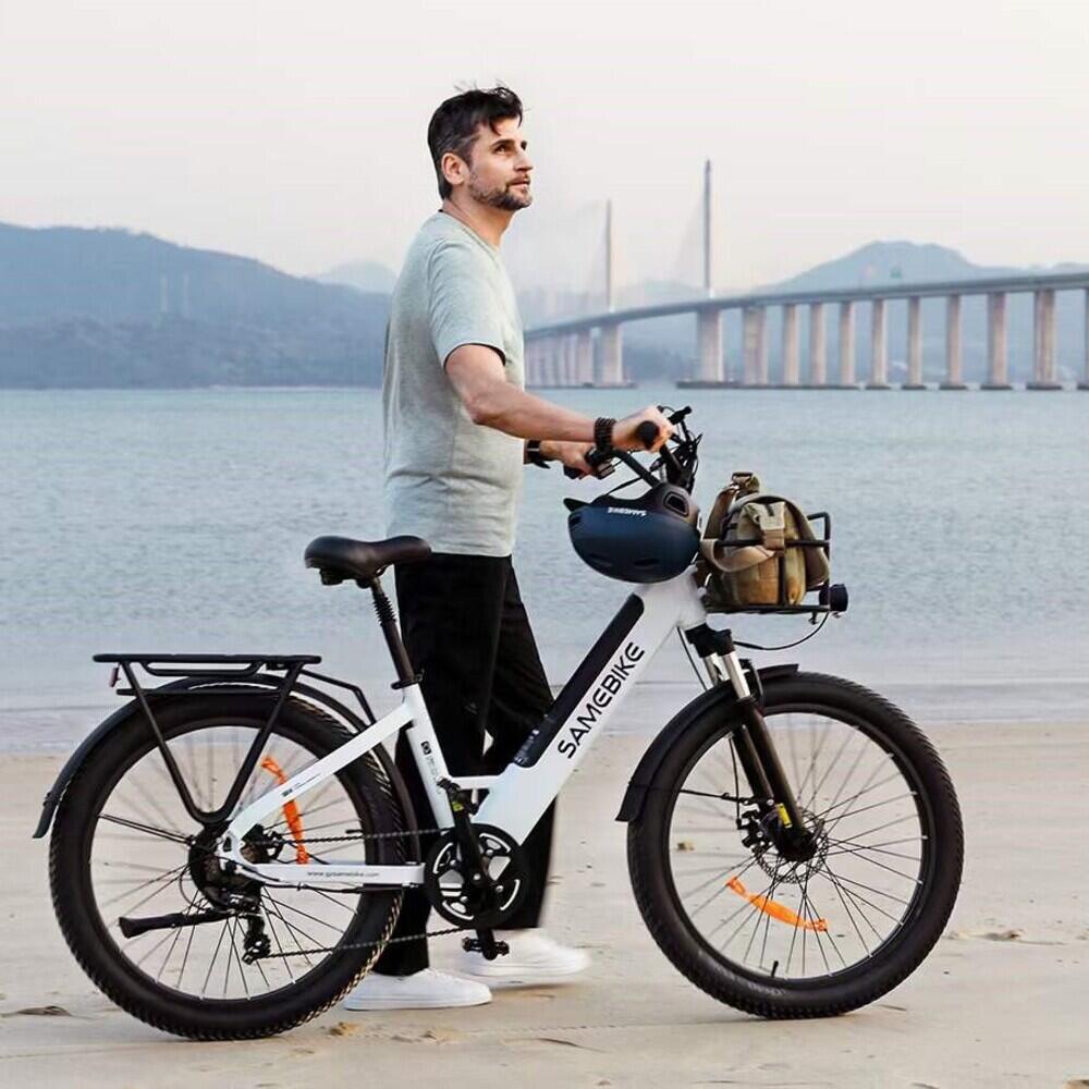 Vélo de ville électrique RS-A01 48V-14Ah (672Wh) - semi fatbike 26"x3.0"