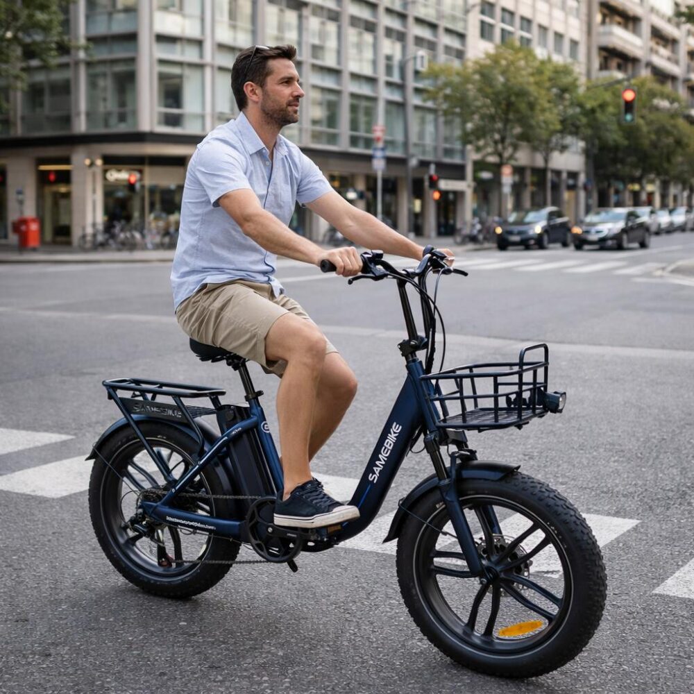 Vélo électrique pliant C05PRO 470Wh-36V-13Ah - roue 20"x4" FatBike