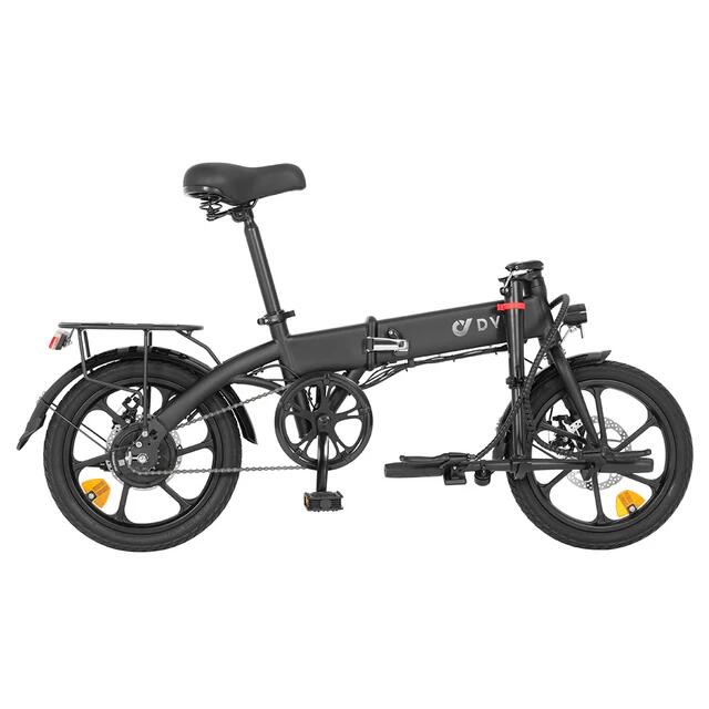 Vélo électrique 16" 250W 36V 7,5Ah 60 km autonomie avec panier – Image 4