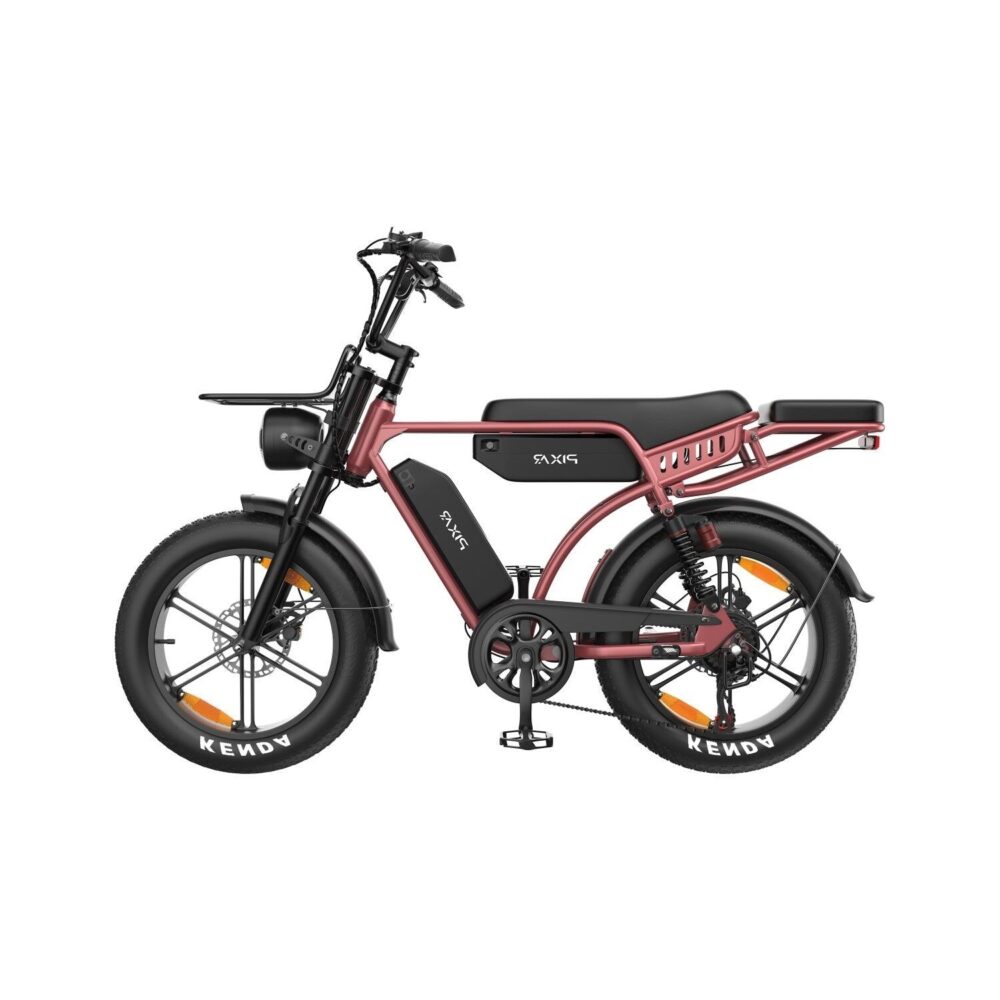 Pixar M9 Vélo Électrique 250W 48V17.5AH+17.5AH 20" RoseGold