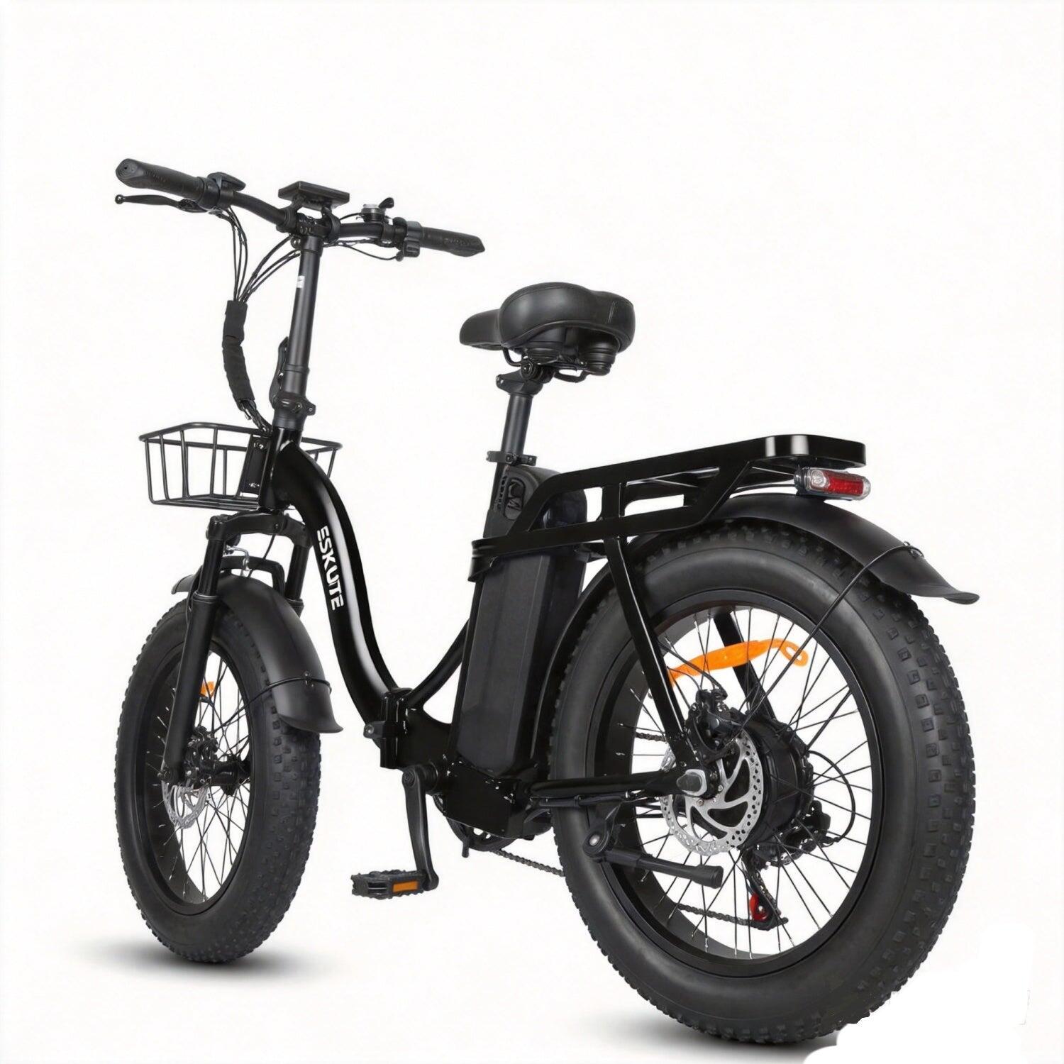 ESKUTE D202 Vélo électrique 250W 48V20.8Ah 20" Noir – Image 3