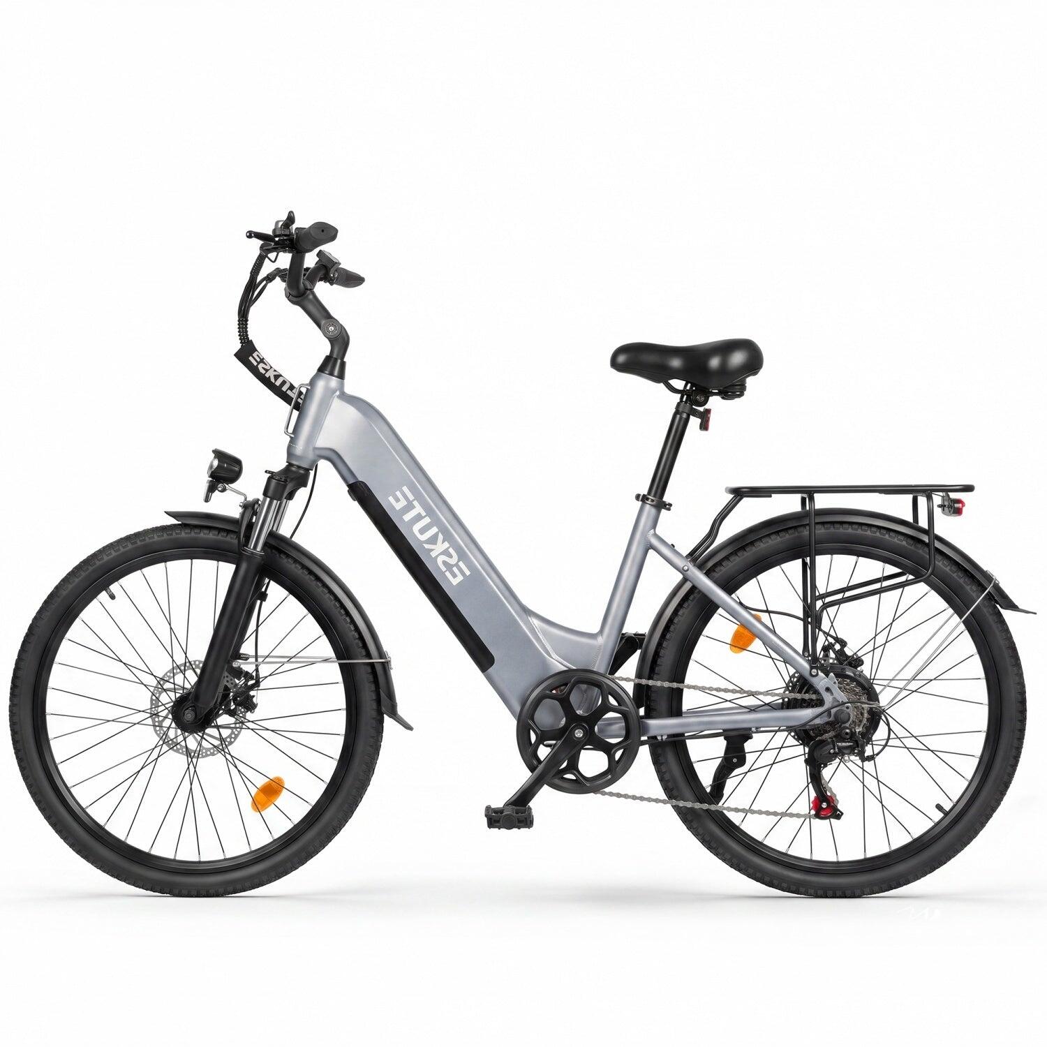 ESKUTE C202 Vélo Électrique 250W 48V17.5Ah 26'' Gris