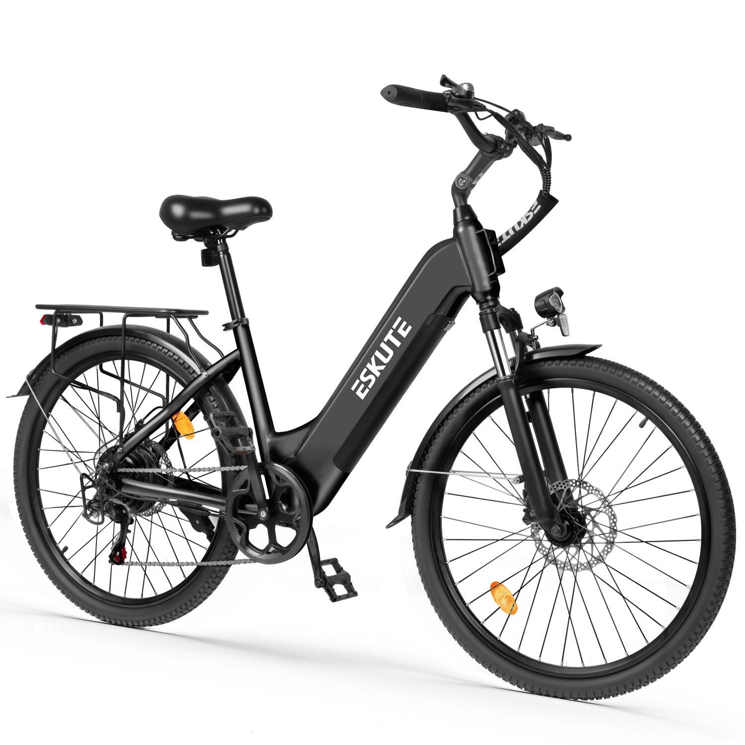 ESKUTE C202 Vélo Électrique 250W 48V17.5Ah 26'' Noir – Image 2