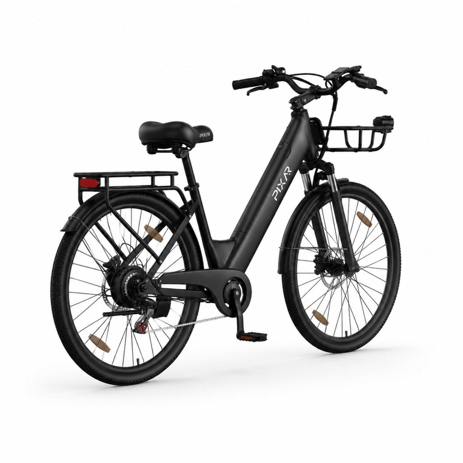 Pixar C1 PRO Vélo Électrique 250W 36V18AH 28" Freins Hydrauliques Noir – Image 3