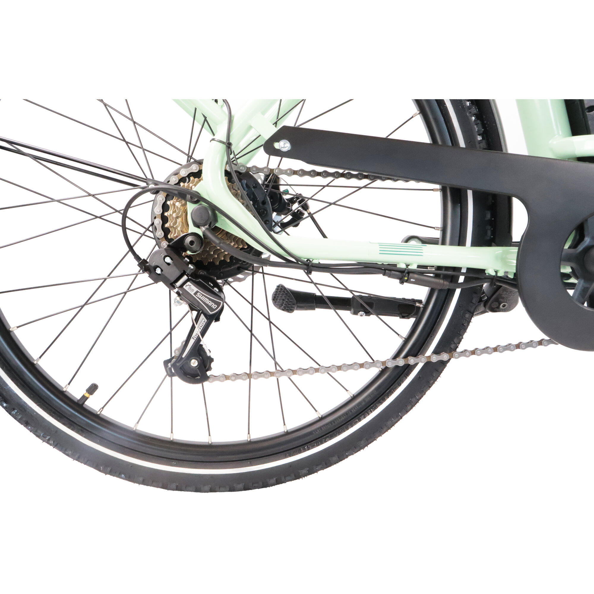 LLOBE City E-Bike 26" TOWN COMPACT. verde – Image 5