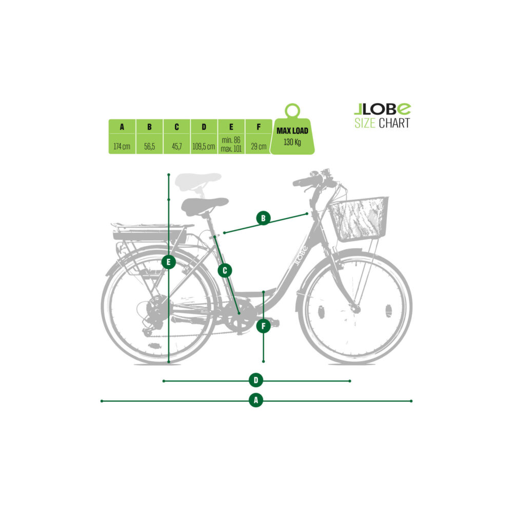 LLOBE City E-Bike 26" MANDO, beige