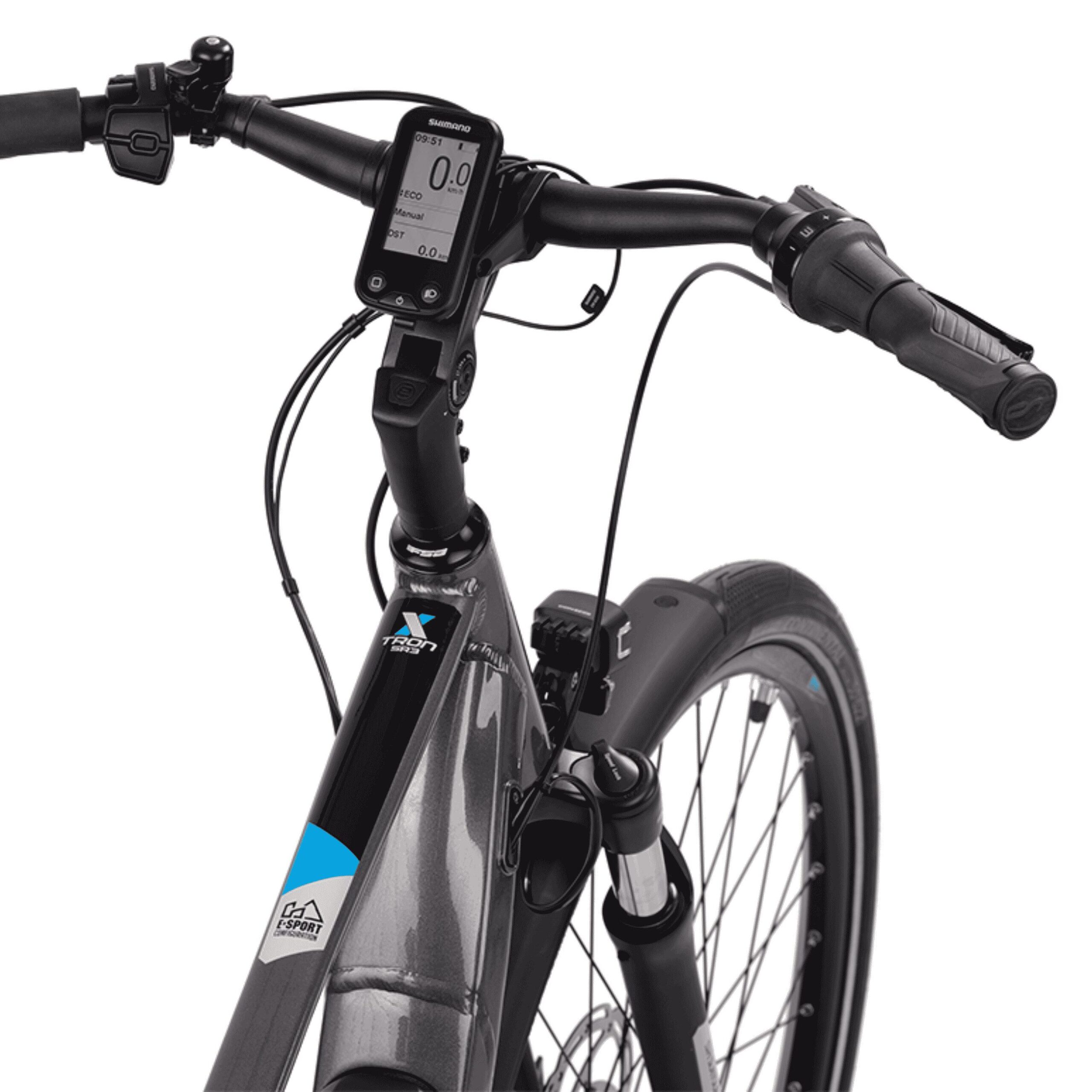 28" VÉLO ÉLECTRIQUE URBAIN POUR HOMMES X-TRON SR3 SHIMANO STEPS E-5000 418Wh 5 – Image 2