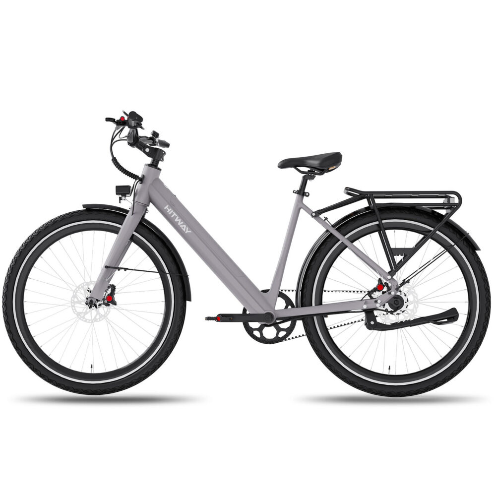 Vélo de ville électrique cadre bas courroie capteur de couple bk18pro